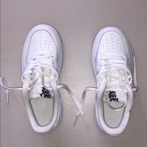 smiley face nike air force